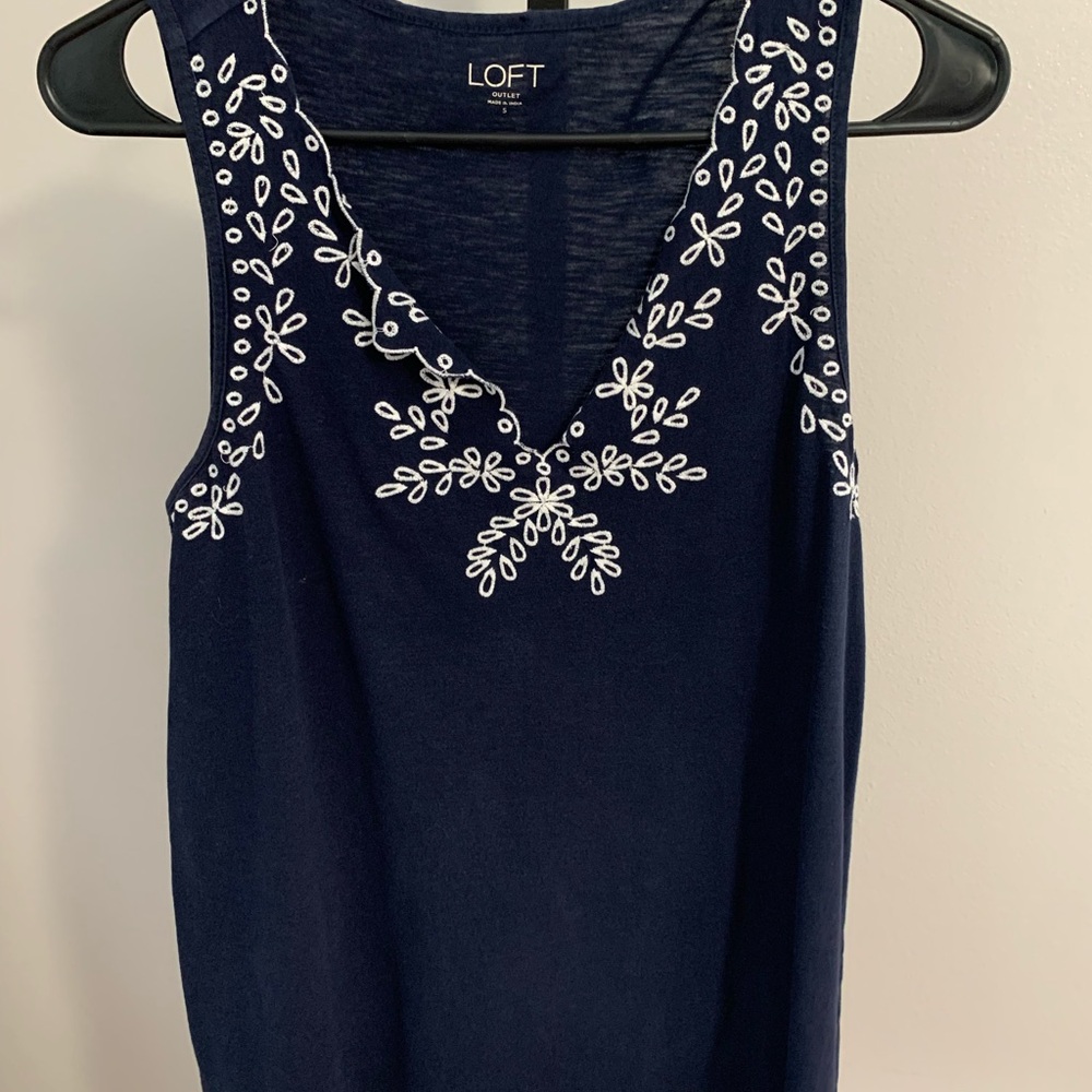 Loft Embroidered Tank - Picture 5 of 16